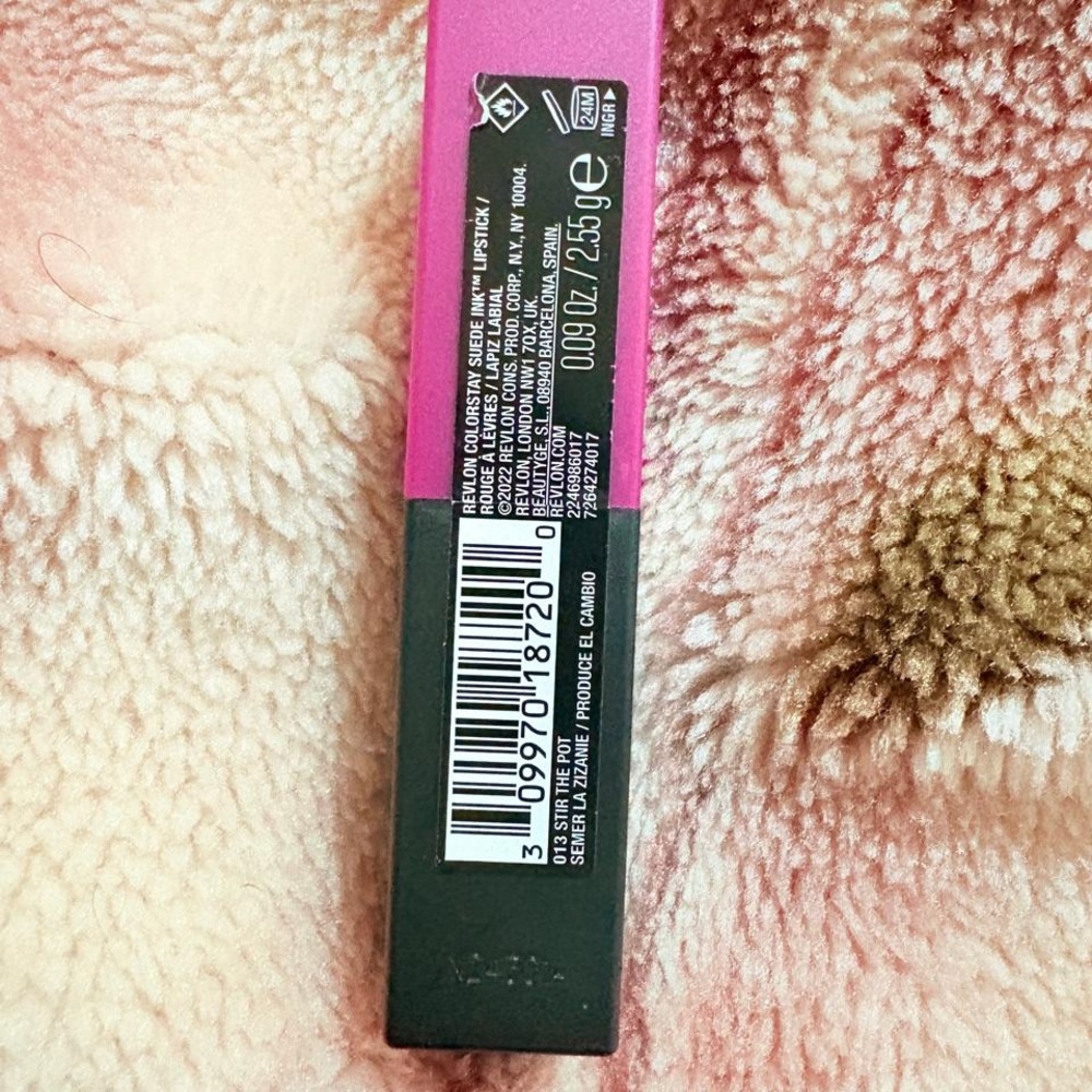 Pink and Black Lipstick